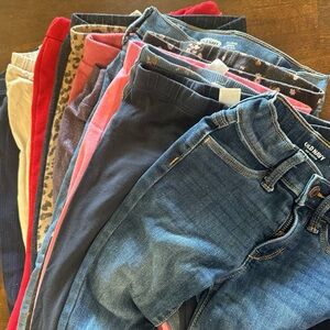 Little girl size 6 pants bundle